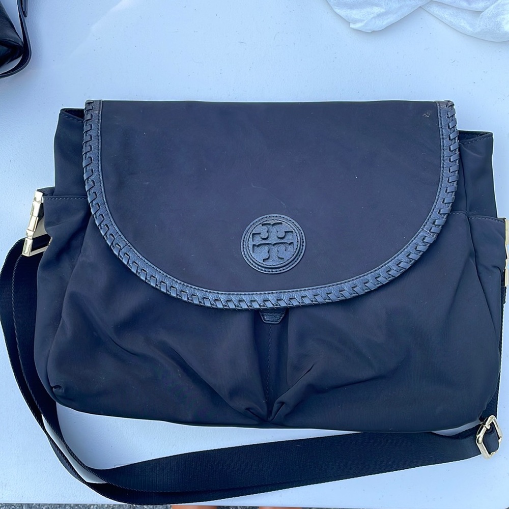 Tory Burch black shoulder bag with original tag